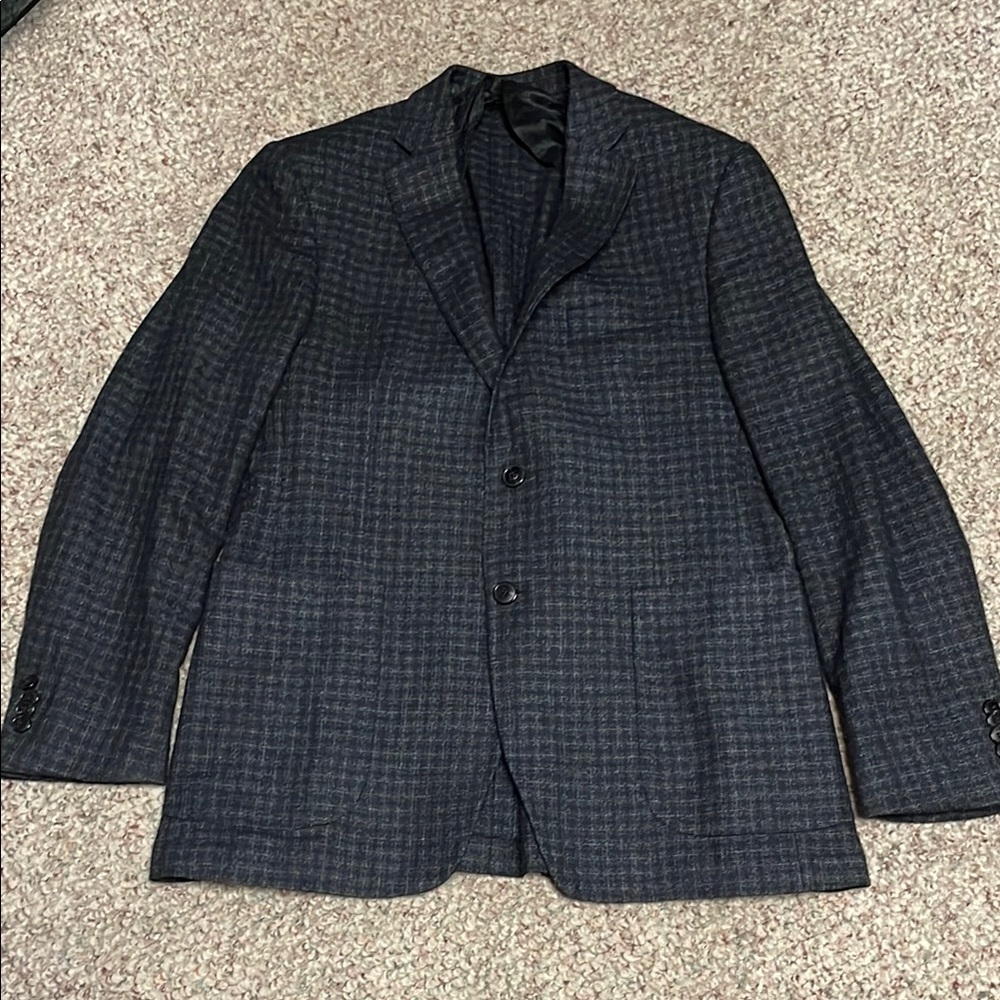 Pal zileri Men's Classic check wool Blazer